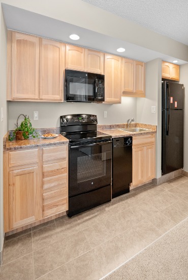 Fort Collins Village - Independent Living Apartment Kitchen