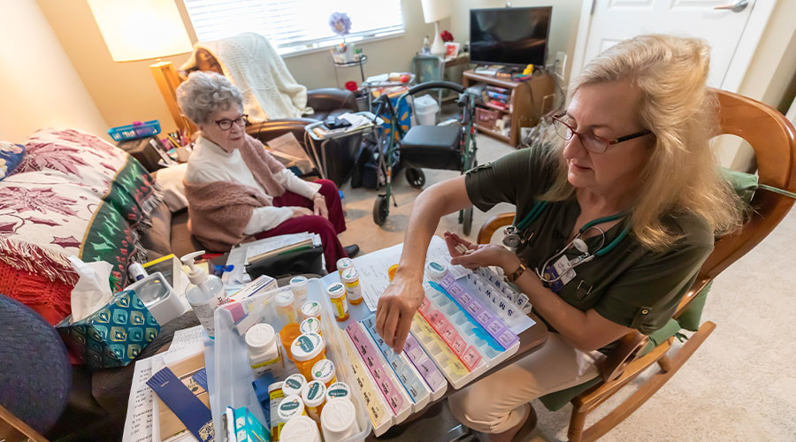 Home care nurse is ‘primary reason’ clients stay independent