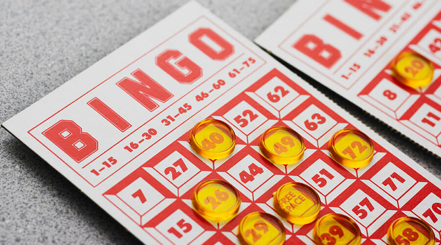Bingo card.