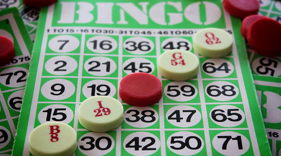 Bingo card.