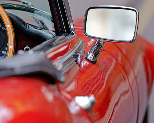 Red car.