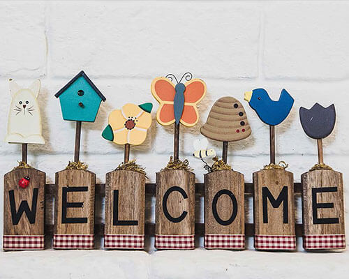 Welcome blocks.