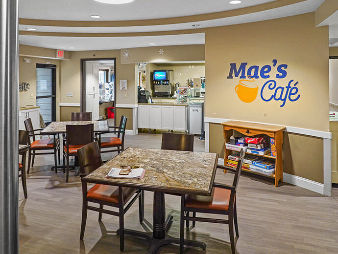Maes Cafe at Good Samaritan Society - Woodland in Brainerd, MN.