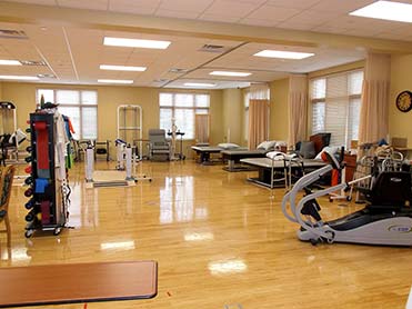 Rehab gym.