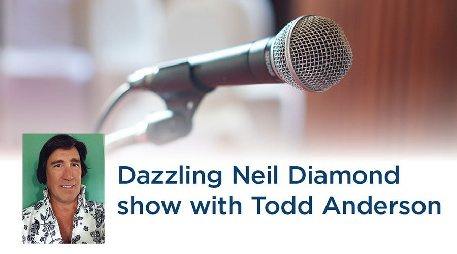 Todd Anderson and a microphone.
