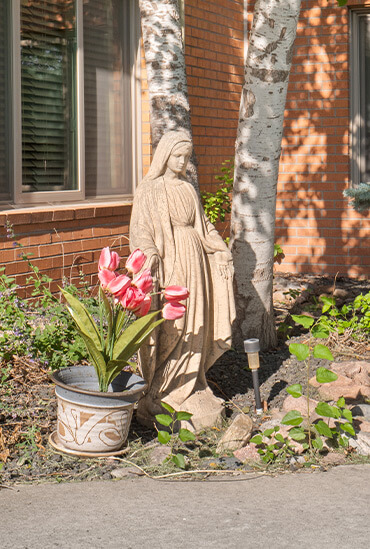 Prayer garden at Good Samaritan Society - Ellis