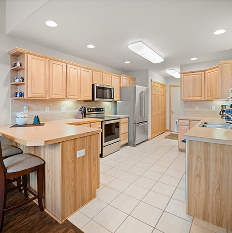 Good Samaritan Society - Estes Park Twin Home Kitchen