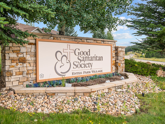 Good Samaritan Society Estes Park Sign