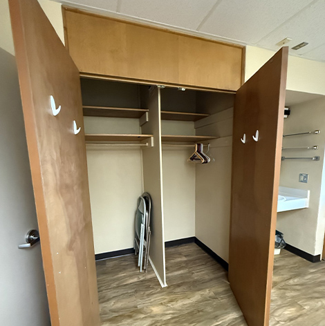 Good Samaritan Society – Estherville closet.