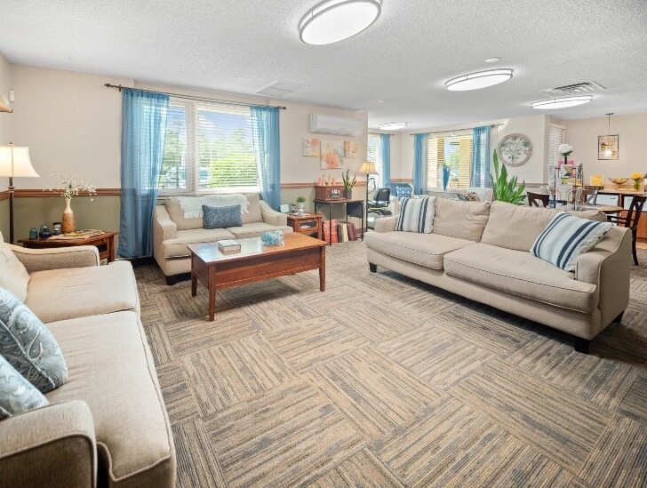 Fort Collins Village Assisted Living Entry Lounge