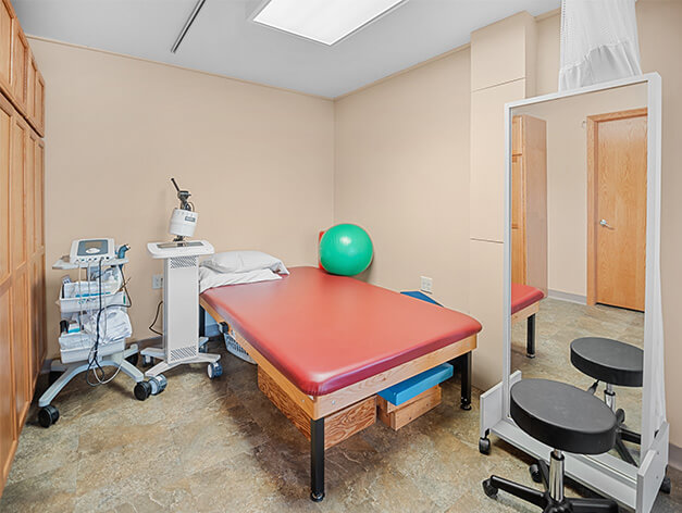 Therapy table.