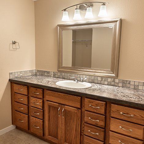 Bathroom.