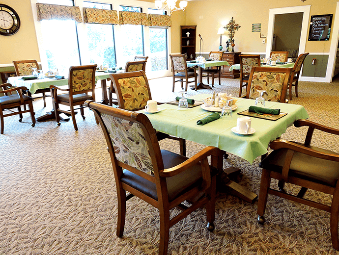 GSS Hot Springs Village Assisted Living Dining Room