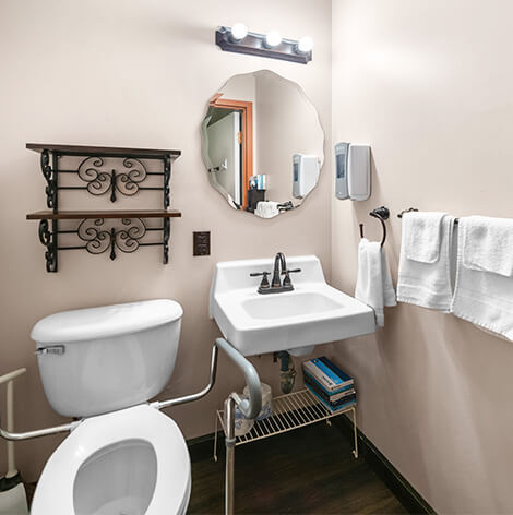 Bathroom.