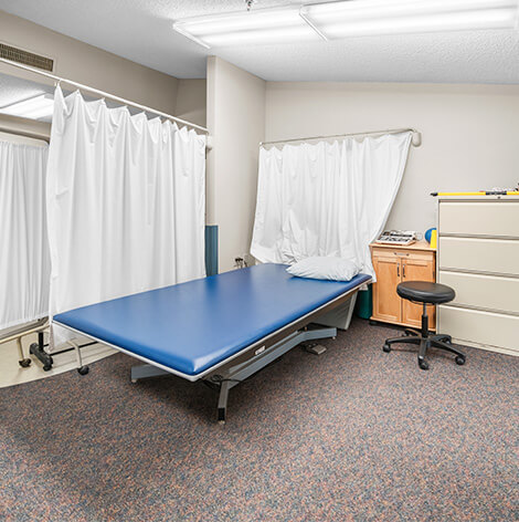 Therapy table.