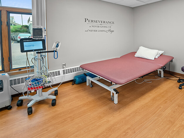 Therapy table.