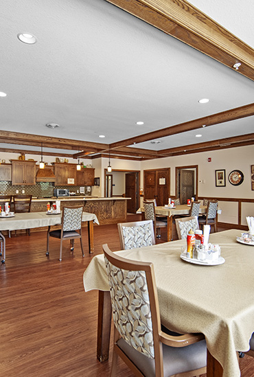 Dining room.