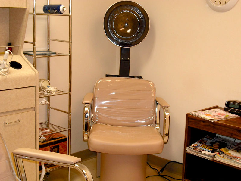 The on-site salon is available for residents at Good Samaritan Society - Heritage Landing in Milford, Iowa.