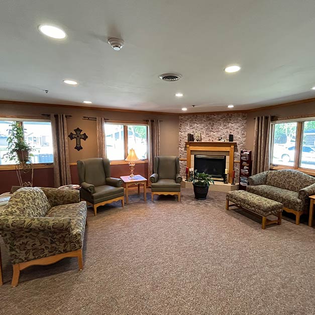 Good Samaritan Society — Osceola living room.