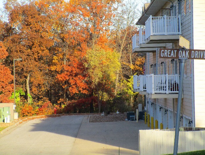 Balconies for senior living residents living at Good Samaritan Society - Ottumwa in Ottumwa, Iowa.