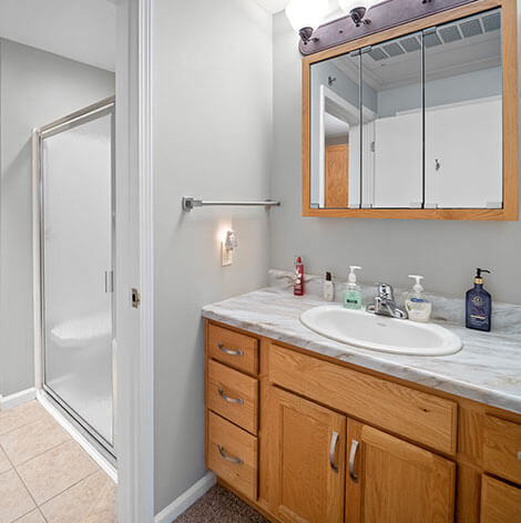 Bathroom.