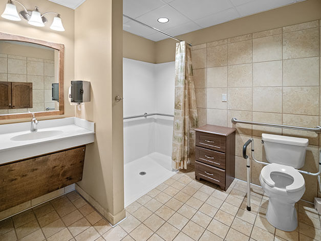 Bathroom.