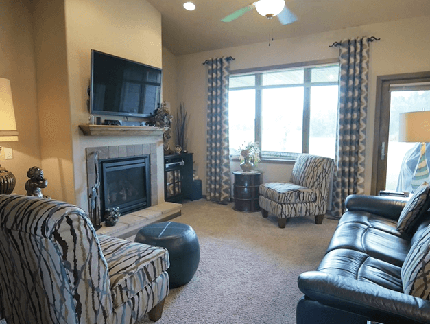 GSS St Martin Village Twin Home Living Room