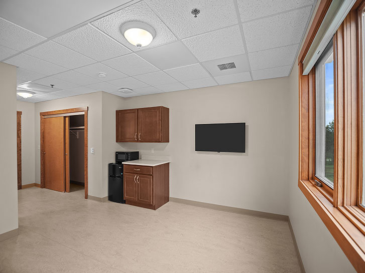 Unity Place Assisted Living Studio Apartment.