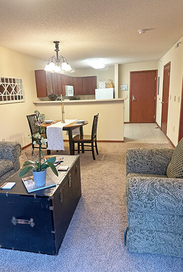 Independent living apartment at Good Samaritan Society - Heritage Place of Roseville.