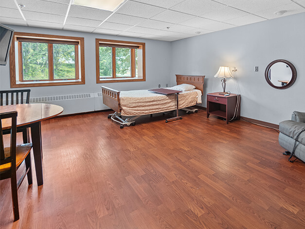 Patient room.