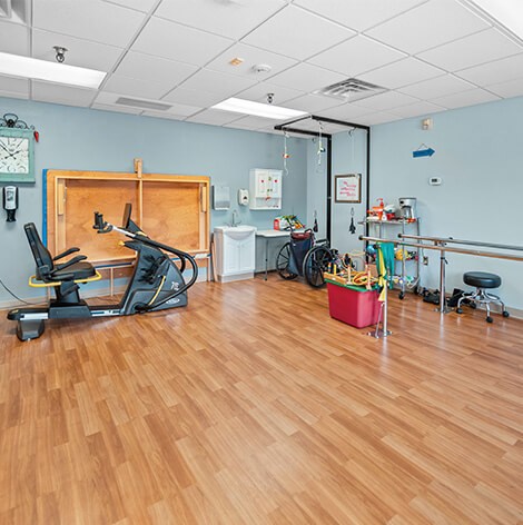 Therapy room.