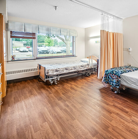 semi-private room