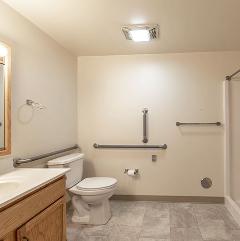 Bathroom.