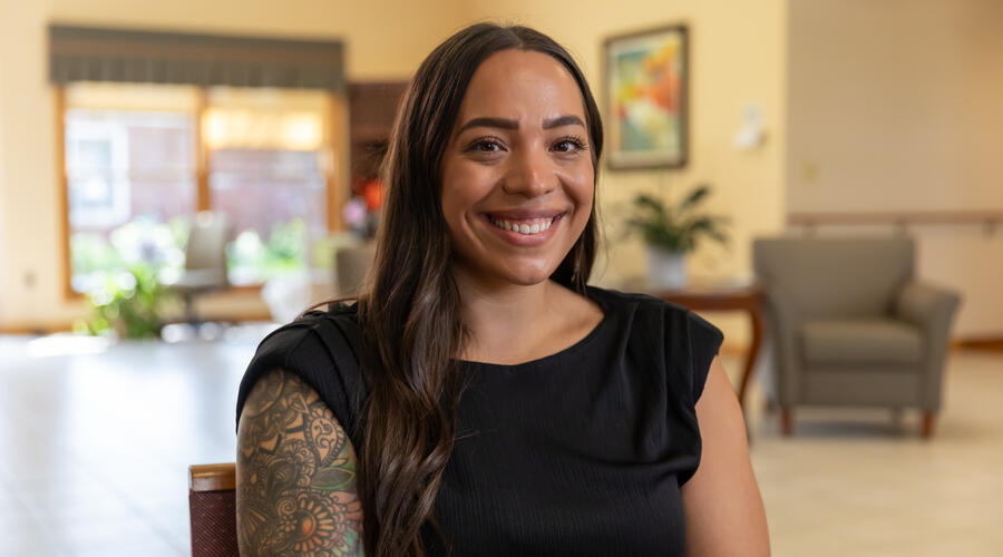 Good Samaritan Society – Millard in Omaha, Nebraska Office Manager Hannah Searcy