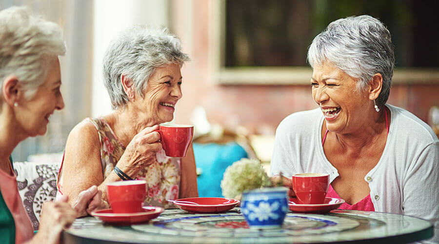 Social connections provide health benefits for seniors