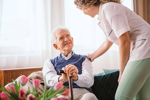 Visit an assisted living community