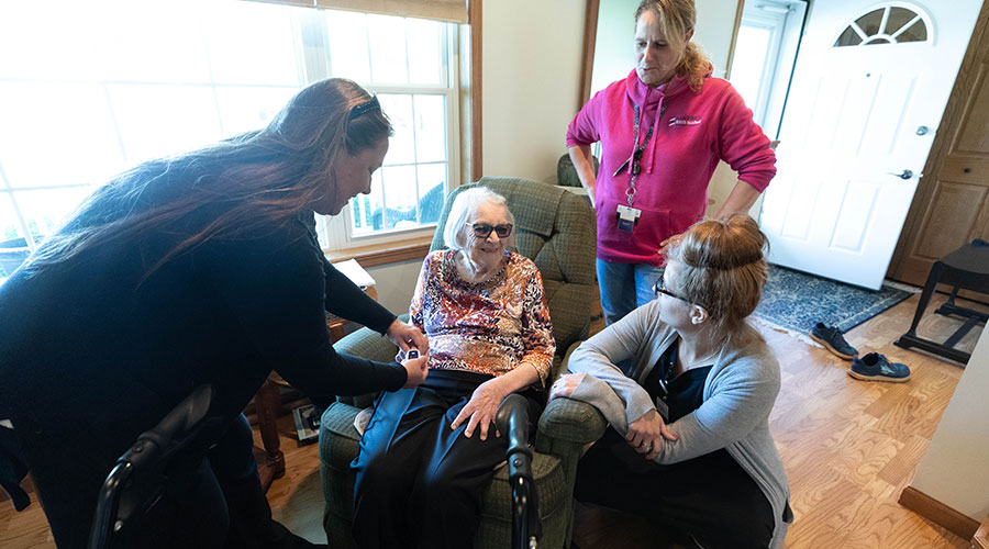 Good Samaritan Society’s in-home therapy helps keep people out of the hospital.
