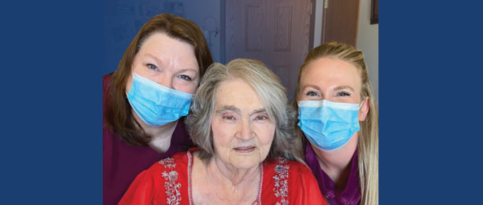 Delores Oliver and Caregivers