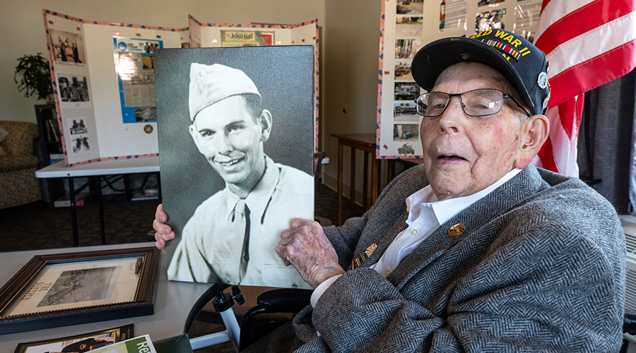Good Samaritan Society – New Underwood, South Dakota resident Paul Priest.