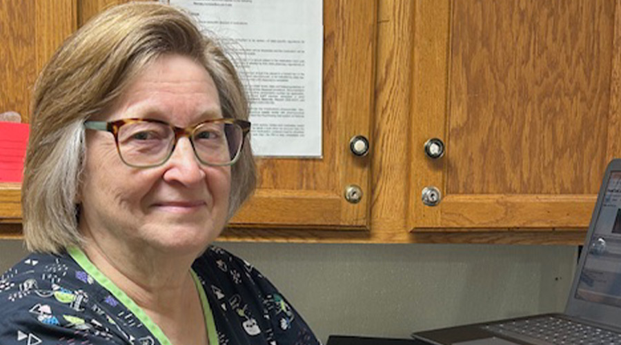 Ann Lee, a long-time nurse at Good Samaritan Society