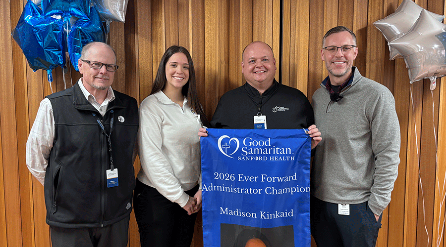 Administrator sets standard with positive leadership