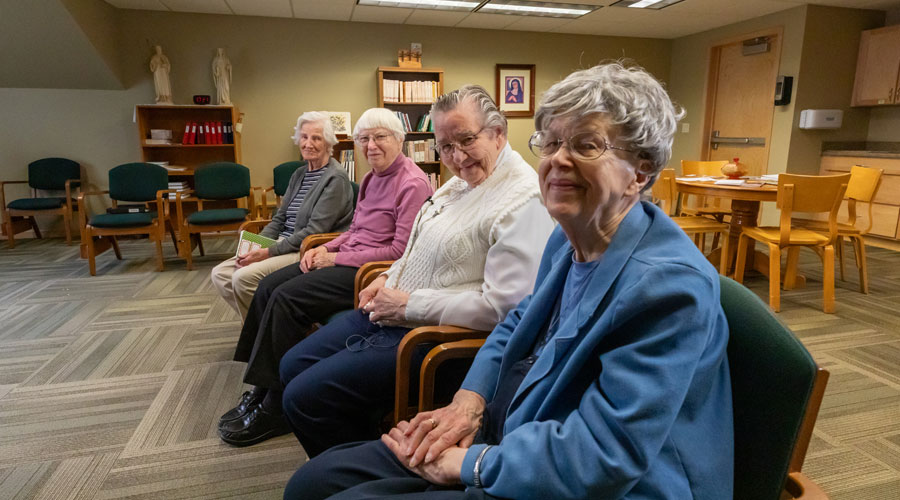 Benedictine Sisters’ sitting at Good Samaritan - St. Martin Village.