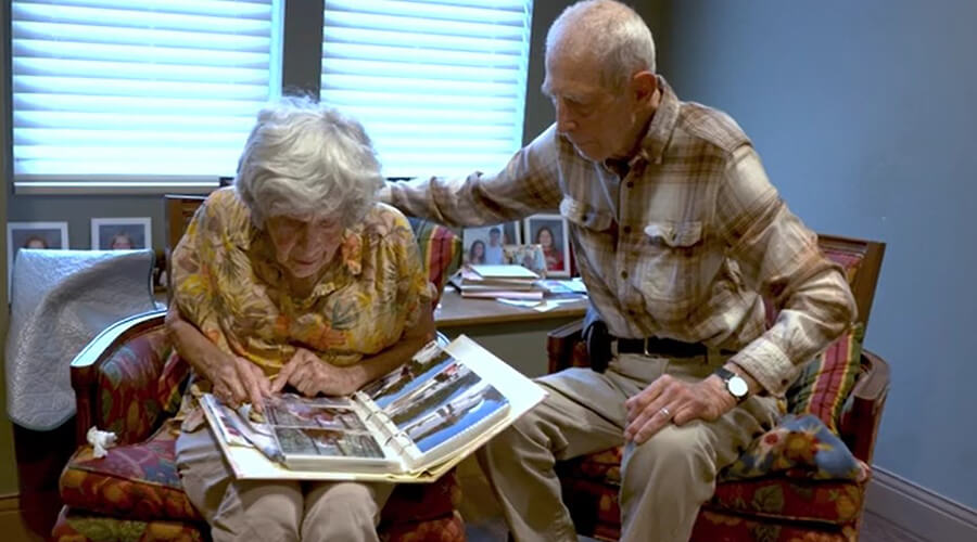 Charlie and Peggy Stoneback at Good Samaritan Society - Prairie Creek
