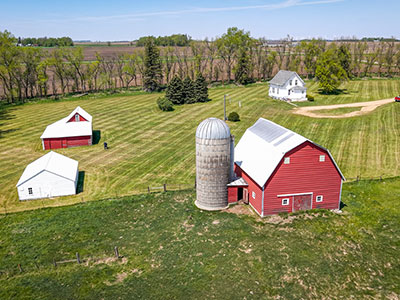 June Reed's farm.