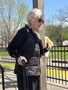 Lois Melsen, a senior living apartment resident at Good Samaritan Society – Grand Island Village.
