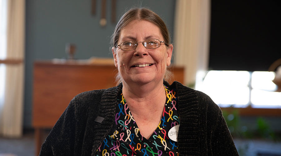 Chris Hanson, an RN at Good Samaritan Society – Comforcare in Austin, Minnesota, is the health system's 2025 National Ever Forward Leader Champion.