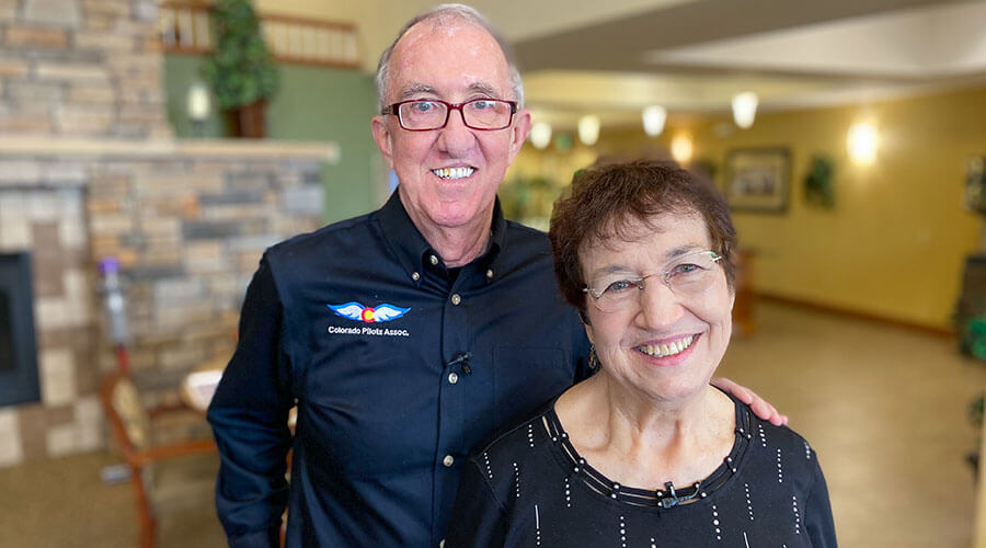 John and Linda Heard are settling in and enjoying all that Good Samaritan has to offer.