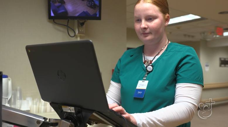 Sade Chester is a CNA at the Good Samaritan Society campus in Windom, Minnesota, and pursuing her LPN degree.