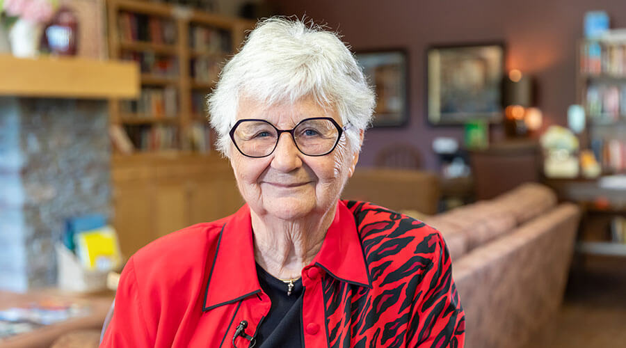Shirley Krier, donor of Good Samaritan - St. Martin Village in Rapid City, SD.