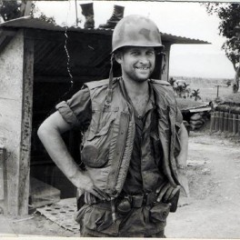 Bob Worthington as a combat supervisor during the Vietnam War in 1966 and 1967.